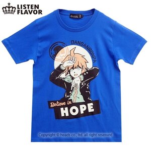 LISTEN FLAVOR Ultimate Lucky Student Makoto Naegi T-Shirt Royal Blue L