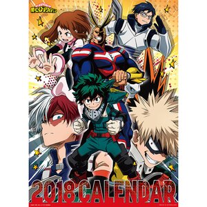 My Hero Academia 2018 Calendar