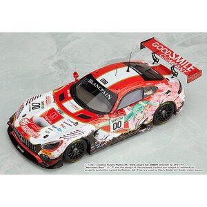 1/43 Scale Good Smile Hatsune Miku AMG: 2017 SPA24H Ver.