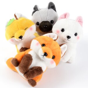 Kogitsune Konkon Fox Plush Collection (Standard) Complete Set + Mini Plushie