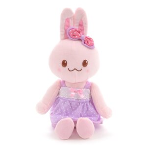 Usamomo Dress-Up Plush w/ Polka Dot Dress Usamomo