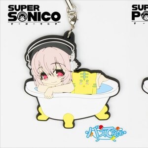 Super Sonico & Super Pochaco Rubber Bath Straps Super Sonico