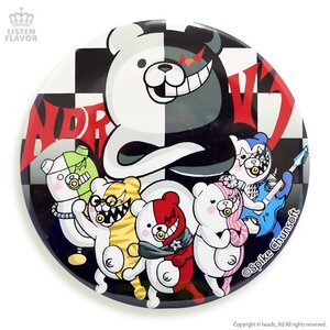LISTEN FLAVOR Danganronpa V3: Killing Harmony Tin Badge Monokuma