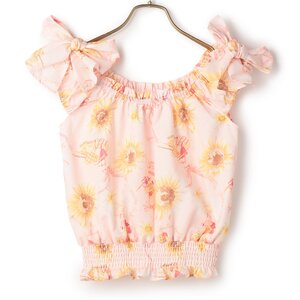 LIZ LISA Sunflower & Parfait Top Pink