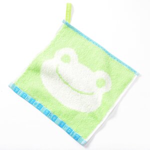 Mini handkerchief towel with loop Green