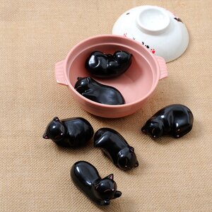 Nyanko Clay Pot Puzzle Kuroneko