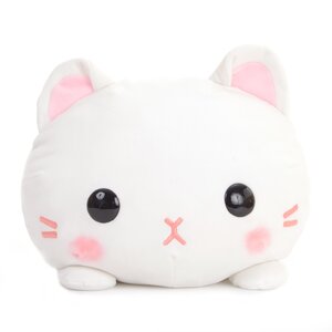 Mochikko Neko Nyanzu Cat Plush Collection (Big) Shironyan