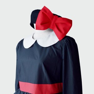 Neb aaran do Propeller Beret (Black x Red) Black x Red