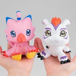 Look Up Series Digimon Adventure Piyomon & Gomamon Set w/ Bonus