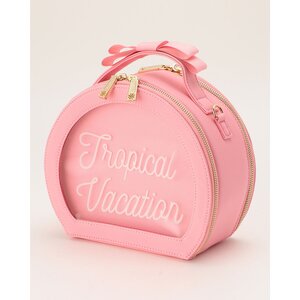 LIZ LISA Logo Pochette Deep Pink