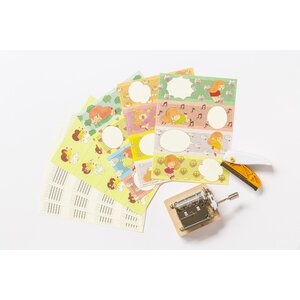 Tape Music Box Manga Series Tam-kun Paper-Tape Music Box Set Tam-kun Paper-Tape Music Box Complete Set