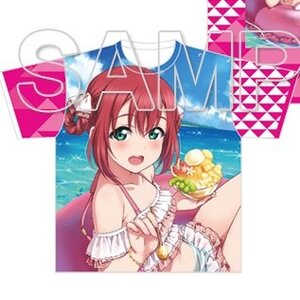 Love Live! Sunshine!! Swim Style Full Graphic T-Shirt Ruby Kurosawa