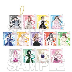 Love Live! Nijigasaki High School Idol Club Tradable Acrylic Card Keychains Nijigaku Love Song Ver. [Pre-order]