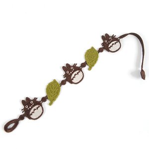 My Neighbor Totoro Totoro & Green Leaf Lace Bracelet