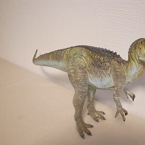 Dinotales Allosaurus: Green Color Soft Vinyl Figure