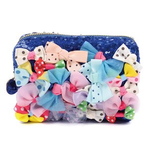 Raghbishwa Ribbon Pouch Blue