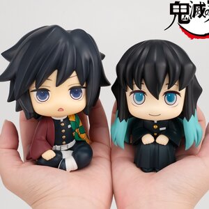 Look Up Series Demon Slayer: Kimetsu no Yaiba Giyu Tomioka Stupefied face Ver. & Muichiro Tokito Smile face Ver. Set w/ Bonus Cushions