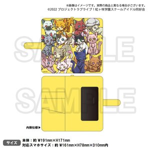 Love Live! Nijigasaki High School Idol Club Nijigasaki High School Store Official Memorial Item TV Animation 2nd Season Vol. 10: Nijigaku GO! Nyangasaki Phone Case