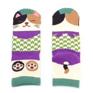 Nagomi Modern Women's Cat Socks Vol. 2 Calico
