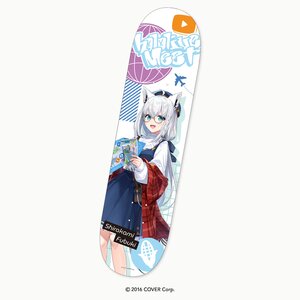 hololive Meet 2024 Graphic Skateboard Deck - Shirakami Fubuki Shirakami Fubuki
