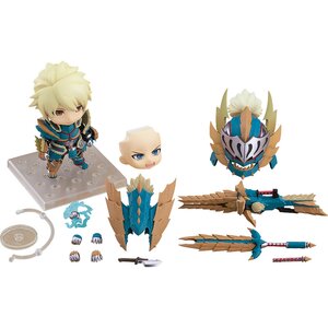 Nendoroid Monster Hunter World: Iceborne Hunter: Male Zinogre Alpha Armor Ver. DX