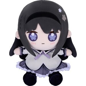 Puella Magi Madoka Magica the Movie -Rebellion- Huggy Doll Plushie Homura Akemi [Pre-order]