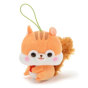 Fusappo Nuts Favorite Food Squirrel Plush Collection (Mini Strap) Nuts