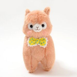 Alpacasso Mokomoko Ribbon Plushies (Ball Chain) Mocha-kun