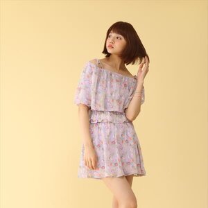 Honey Salon Vintage Tulip Sukapan Skirt Lavender