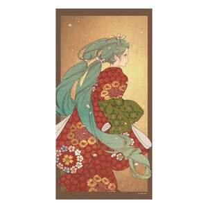 Beauty Looking Back Miku Big Towel