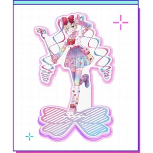 Needy Streamer Overload East and West Key Visual Acrylic Stand OMGkawaiiAngel [Pre-order]