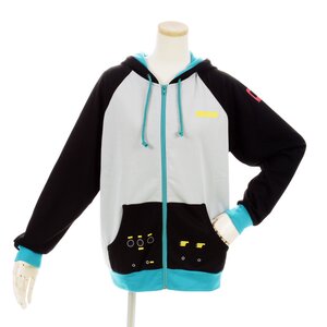 Vocaloid Hatsune Miku Hoodie Men's Free