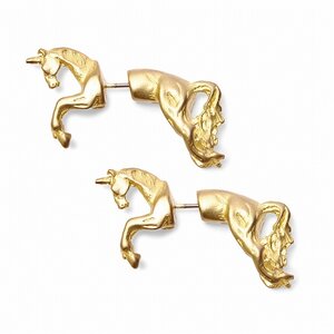 Lilou Animal Split Earrings Unicorn