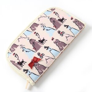 Eleu Nani Lapule Dress Print Passport Case Ivory