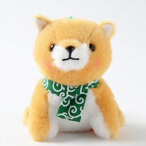 Mameshiba San Kyodai: Tabi no Tochu Plushies (Ball Chain) Mametaro
