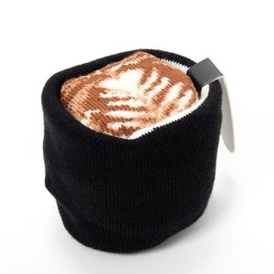 Coffee Socks Cafe Latte Caffe Latte (Black)