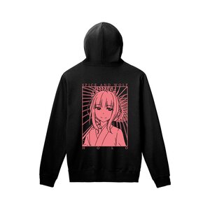 Spice and Wolf Jyuu Ayakura Illustration Holo: Hakama Ver. Men's Hoodie XXL