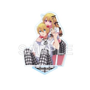 Oshi no Ko Acrylic Stand Figure Aqua & Ruby Matching Outfits Ver.