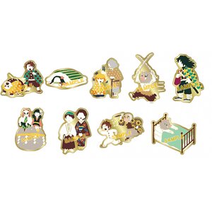 Demon Slayer: Kimetsu no Yaiba Yuru Palette Pin Collection Box Set Vol. 1