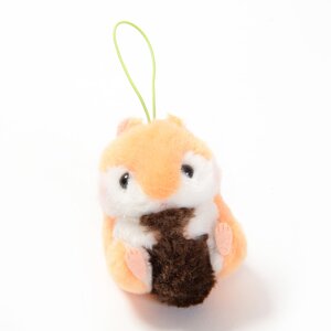 Coroham Coron to Risu-chan Hamster Plush Collection (Mini Strap) Risumaru