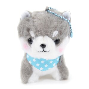 Mameshiba San Kyodai Dog Plush Collection (Ball Chain) Taiga