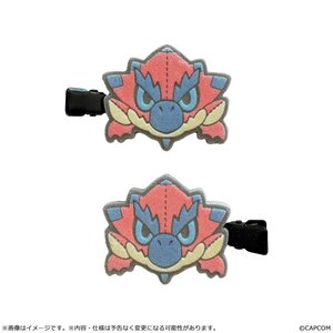 Monster Hunter MonDefo Flocky Hair Clip Rathalos [Pre-order]