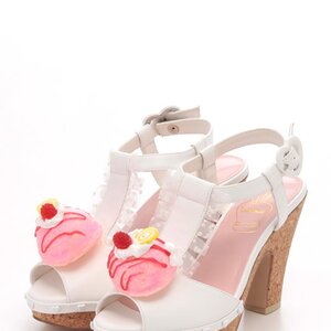 Swankiss Ice Cream Sandals White M