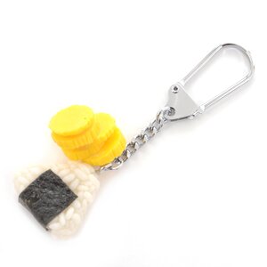 Food Sample Collection Vol.1 Onigiri and Daikon Pickles Keychain