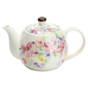 Hana Miyabi Mino Ware Flower Teapot