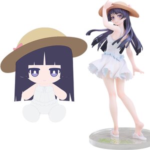 Oreimo Kuroneko (Ruri Goko): Shironeko Ver. 1/6 Scale Figure Plushie Set [Pre-order]