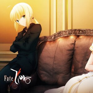 Fate/Zero Saber & Irisviel Wall Scroll