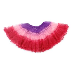 ACDC RAG 3-Color Pannier Skirt Purple x Pink x Cherry Pink