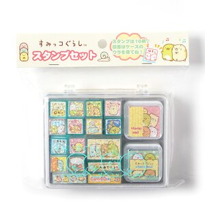 Sumikko Gurashi Stamp Market Stamp Set Blue