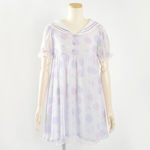 KOKOkim Gloomy Mermaid Sailor Dress Off-White M